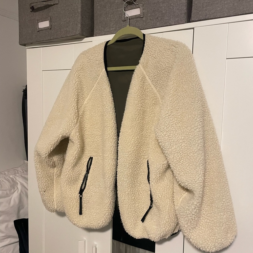 Katsane reversible Sherpa jacket